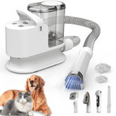 Bossdan Pet Grooming Kit & Vacuum – 5-in-1 Dog Grooming Solution with 12KPa Suction Power and 2L Dustbin for Dogs and Cats