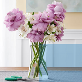 8 Inches Glass Tower Vase by US Trove