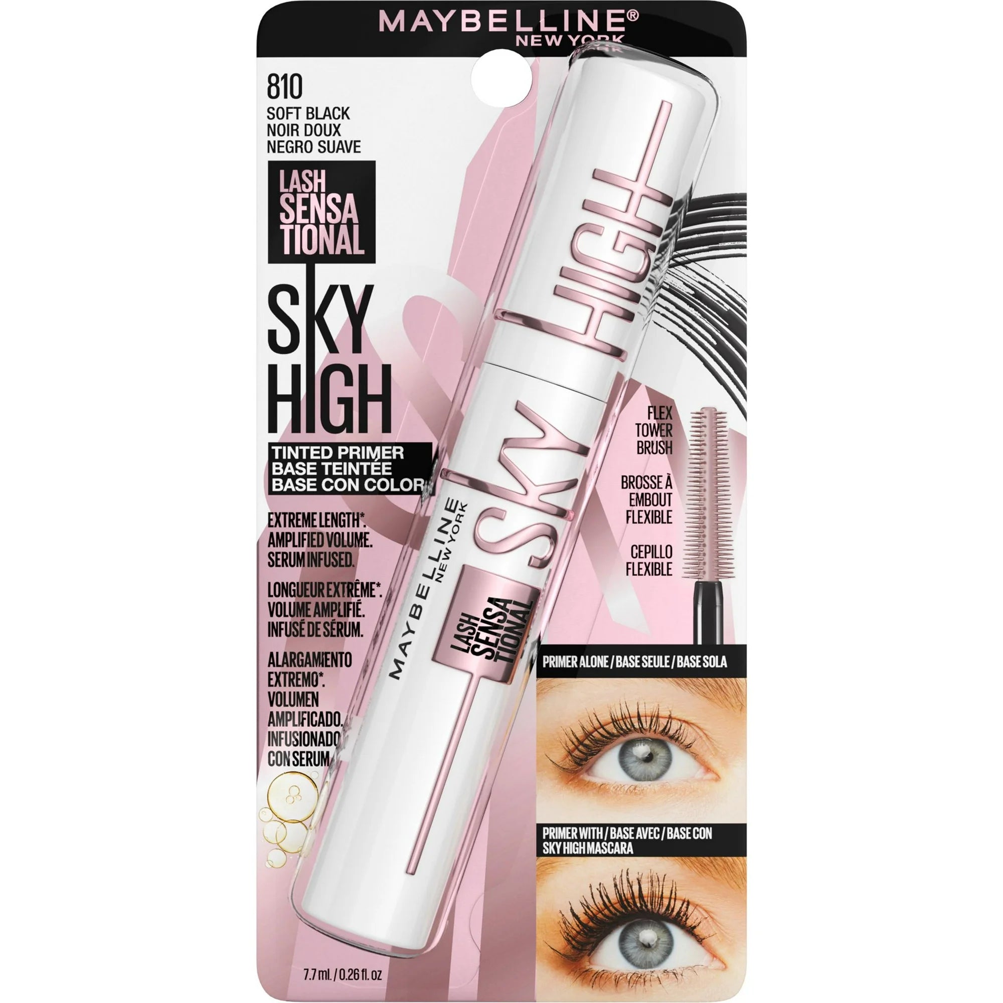 Maybelline Lash Sensational Sky High Waterproof Mascara, Very Black