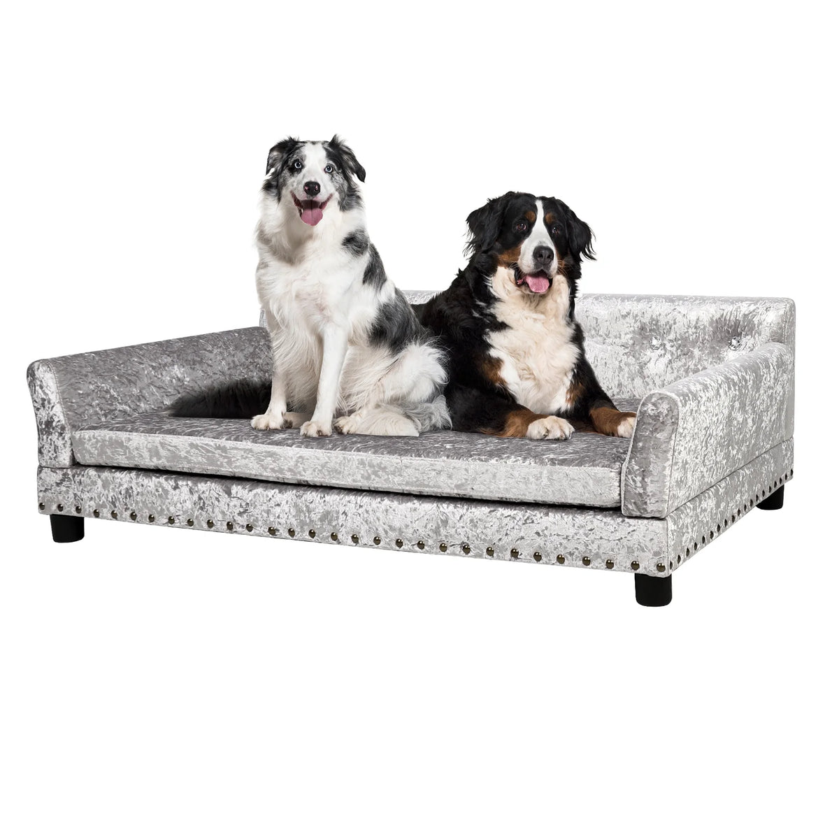 BingoPaw Dog Velvet Sofa Bed – Luxurious orthopedic pet bed crafted with Deluxe Dutch velvet