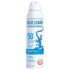 Blue Lizard Sensitive SPF 50 Mineral Sunscreen Spray, Broad Spectrum, 4.5 fl oz