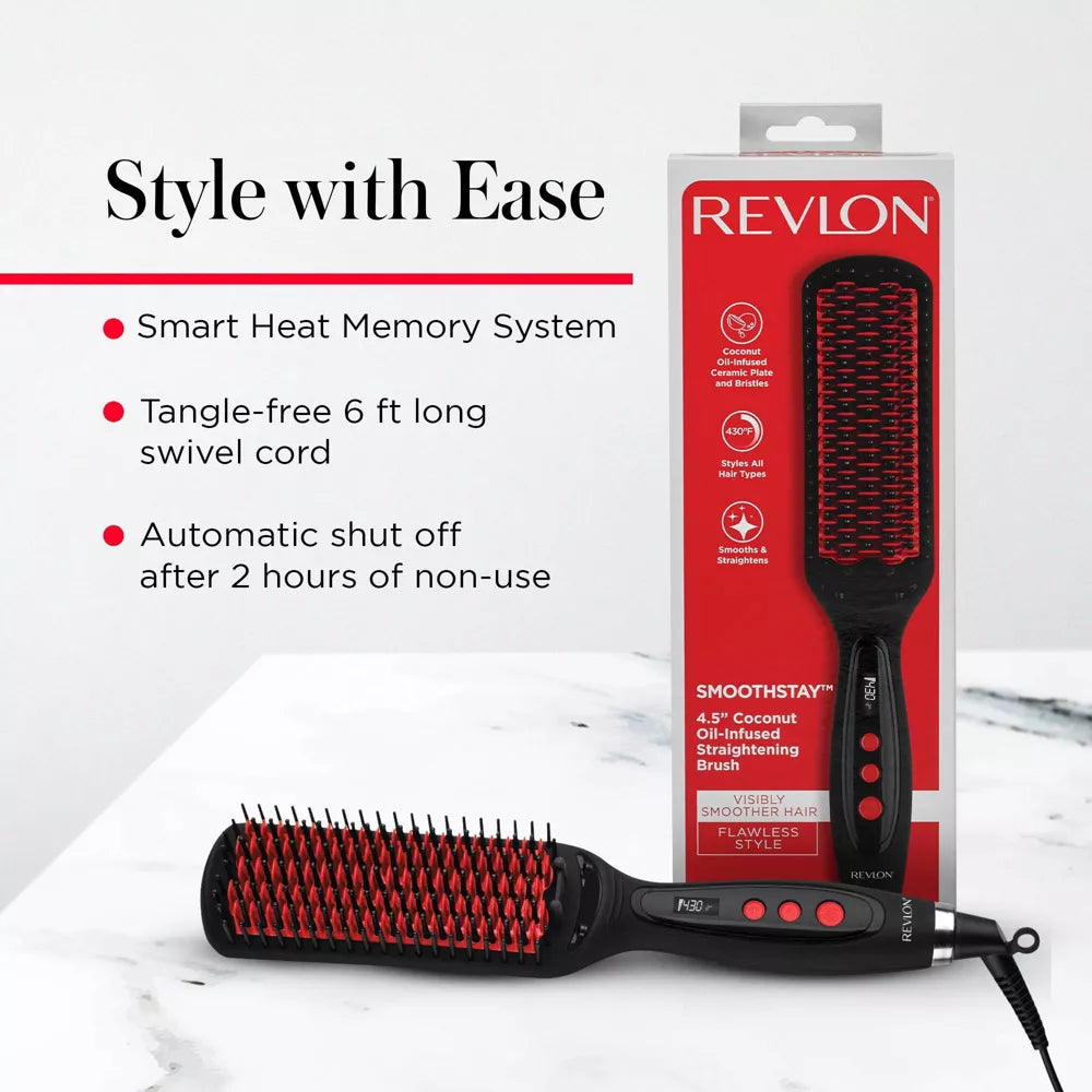 Revlon hairbrush with packaging