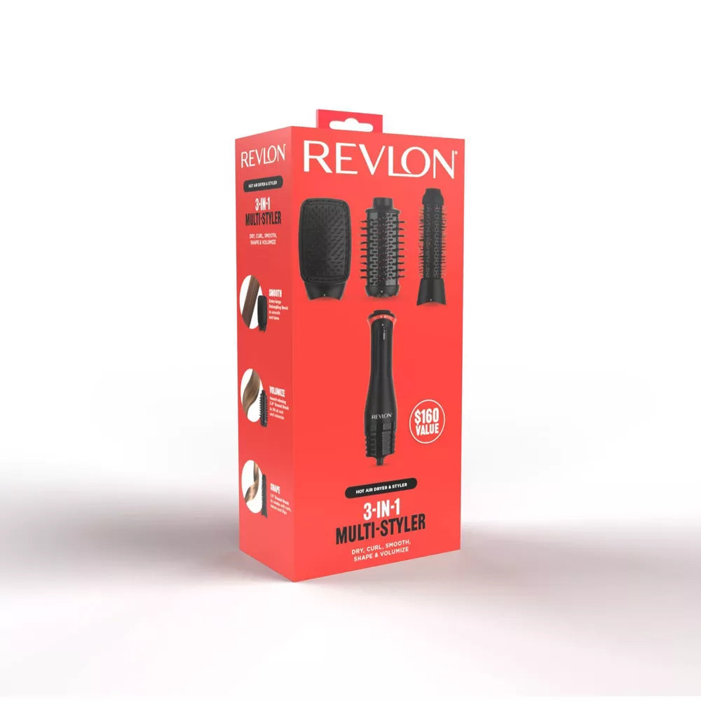 Revlon 3-in-1 Multi-Styler packaging.