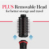 Hair dryer with a removable head feature.