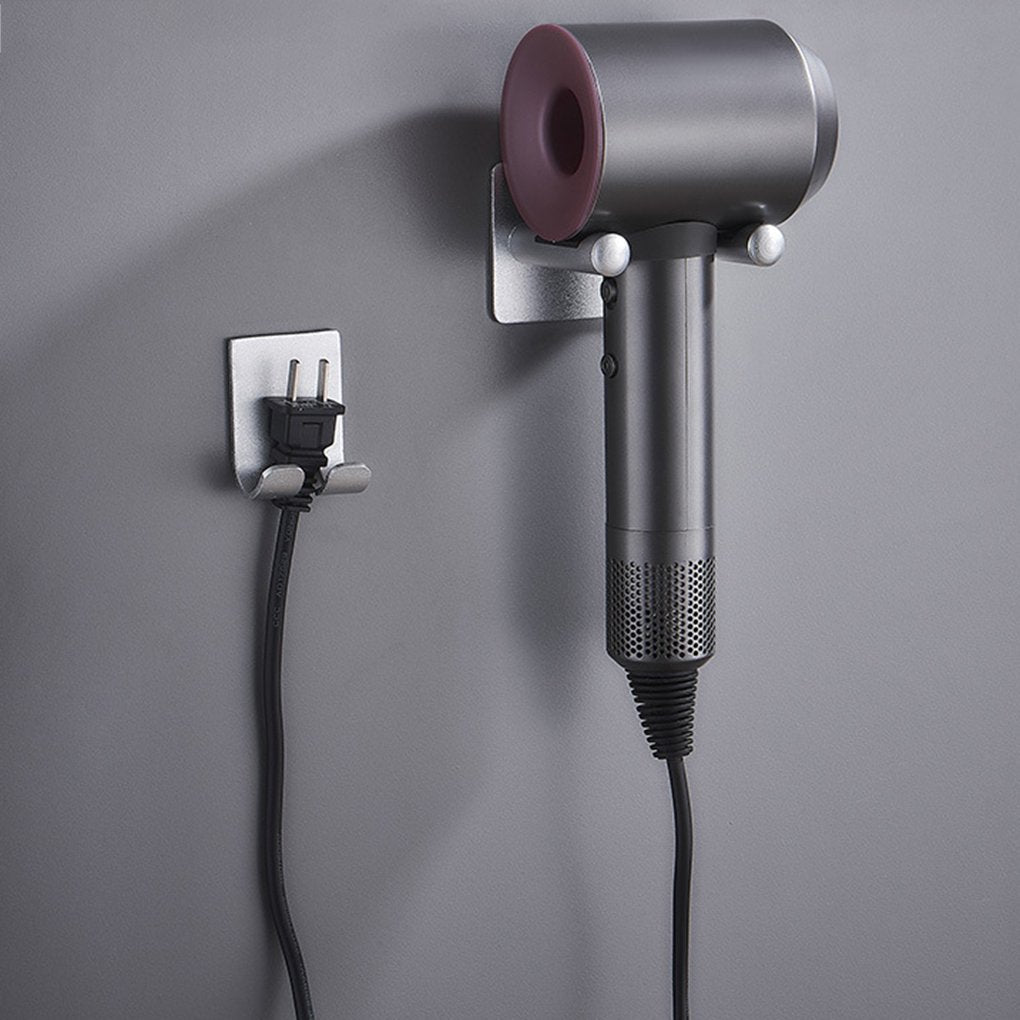 Moosoo Hair Dryer Holder, Wall Mount Hair Dryer Holder