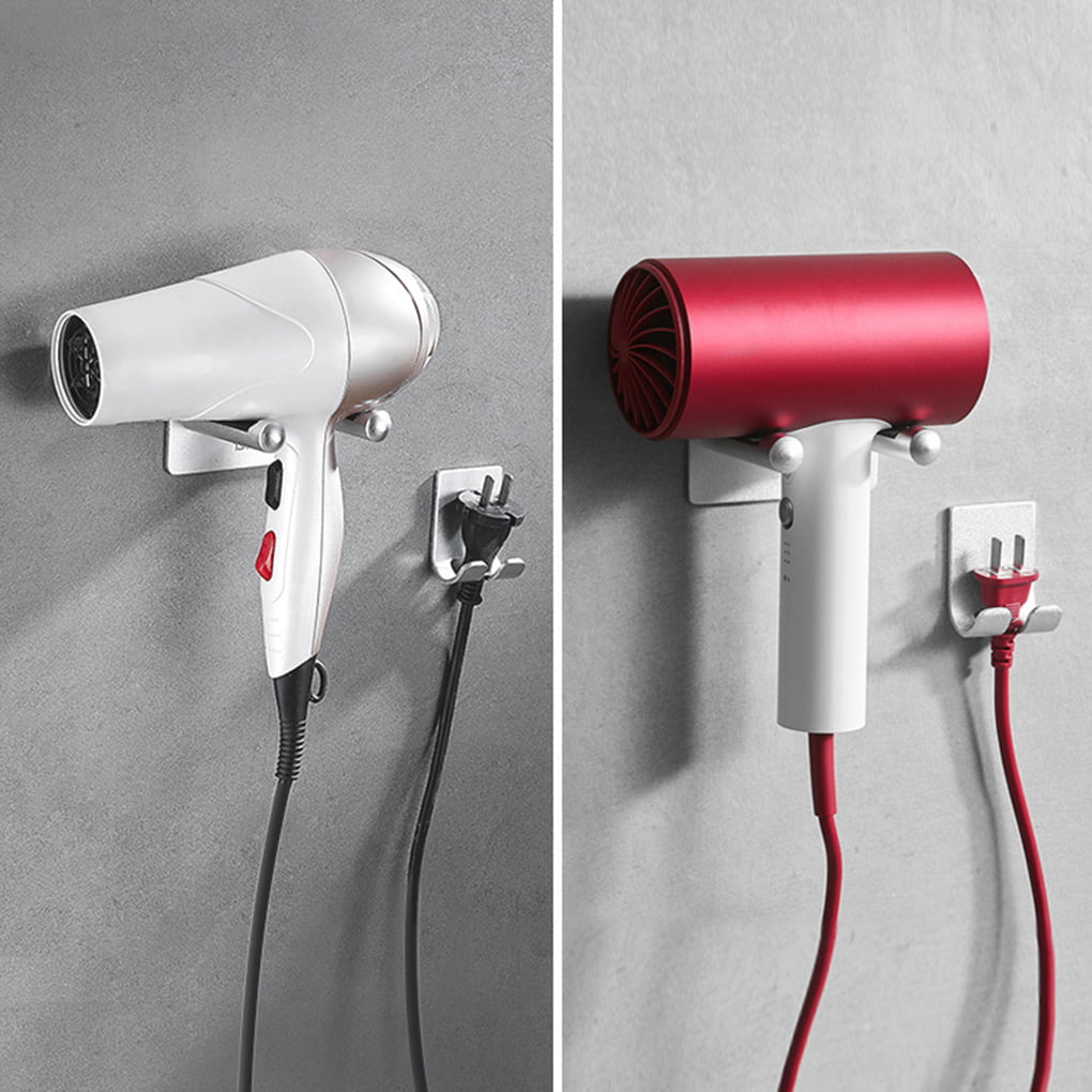 Moosoo Hair Dryer Holder, Wall Mount Hair Dryer Holder