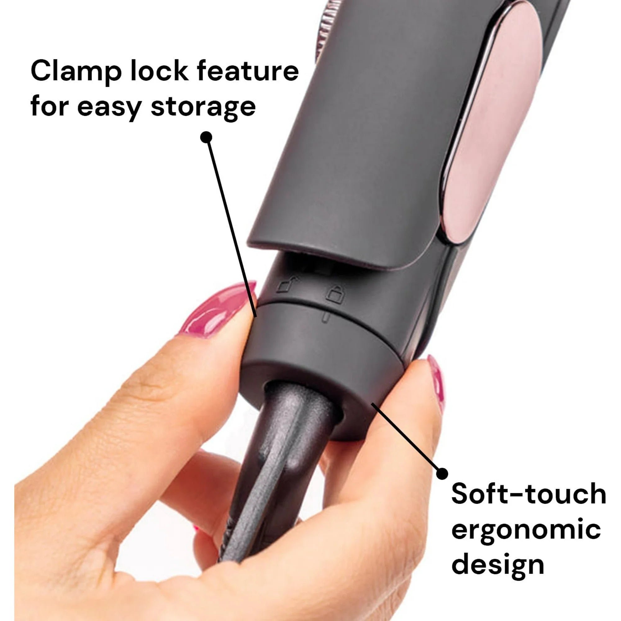 L'ange Hair Le Titane 2-in-1 Titanium Flat Iron Hair Straightener and Curler