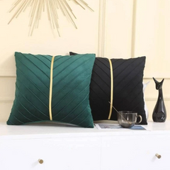 2 Pcs Decorative Cushion Cover 45x45cm Pillow Cover For Living room Striped Design Home Decor Sofa Pillowcase Bedroom