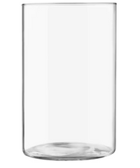 10" Glass Cylinder Vase by US Trove