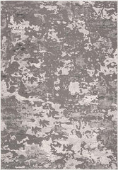 SAFAVIEH Lurex Collection Area Rug - 5'3" x 7'6", Grey & Light Grey, Modern Abstract Design, Non-Shedding & Easy Care, Ideal for High Traffic Areas in Living Room, Bedroom (LUR184F)